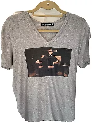 Buy Dolce & Gabbana Men’s T Shirt Size 48 Al Pacino Godfather • 25£
