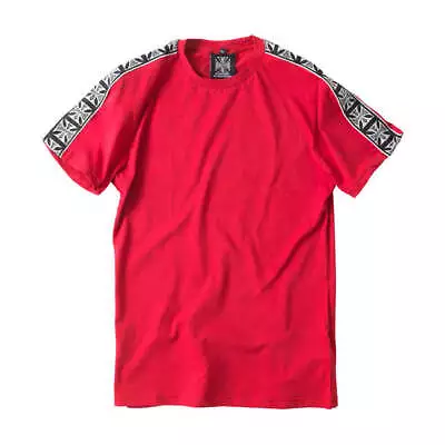 Buy West Coast Choppers Moto Motorcycle Motorbike Taped T-Shirt Red • 37.32£