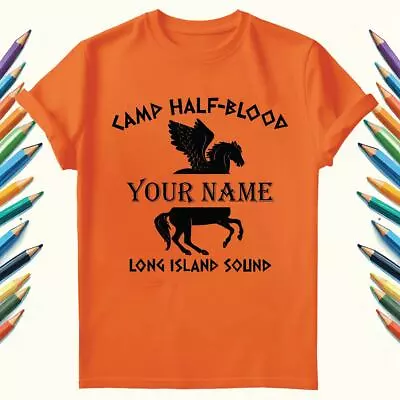 Buy NEW Camp Half Blood T-Shirt Book Lover Long Island Mens Kids Tee Top Gift • 8.99£