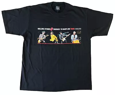 Buy Beautiful The Rolling Stones Bridges To Babylon 1998 1999 Tour T-Shirt Size M • 40.50£