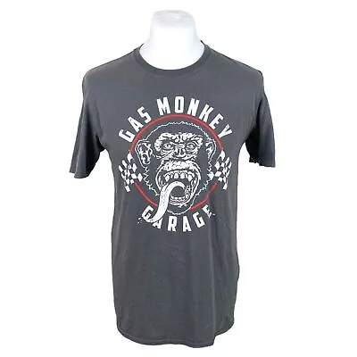 Buy Gas Monkey T Shirt Medium Grey Graphic T Shirt Motors Garage Cars Hipster • 22.50£