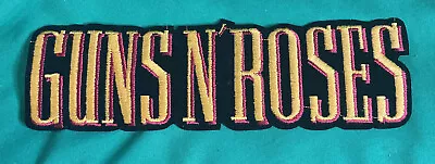 Buy GNR Vintage Guns N Roses 90s Rock Patch Jacket Concert 9” King Embroideries RARE • 19.20£