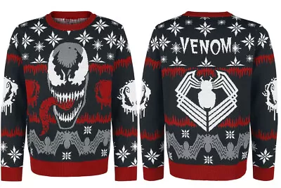 Buy Christmas Knitted Sweater For Fan /Venom-Sweater,Gift Idea For Fans. • 40.75£