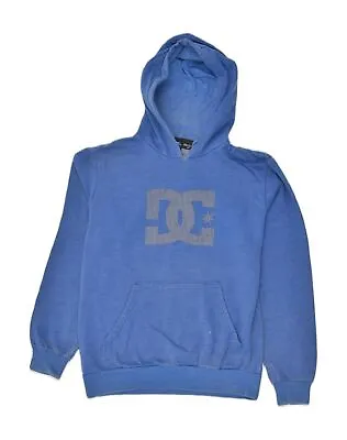 Buy DC Mens Graphic Hoodie Jumper Small Blue Cotton AB22 • 11.99£