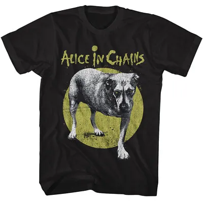 Buy Alice In Chains Three Legged Dog Album Cover Men's T Shirt Rock Band Tour Merch • 40.37£