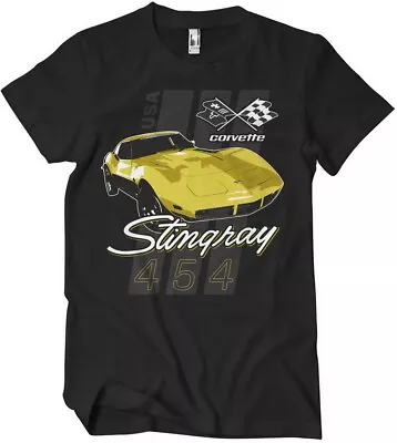 Buy Corvette T-Shirt Stingray 454 T-Shirt GM-1-CORV013-H70-12 • 29.13£
