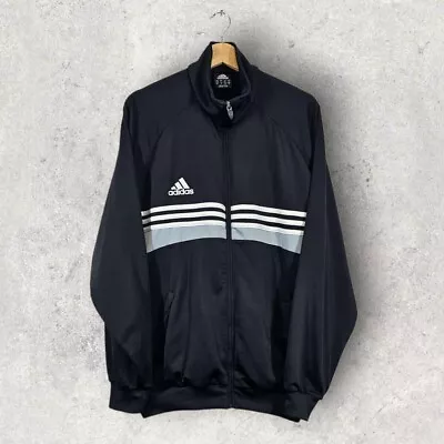 Buy Adidas 2005 Track Top Black White And Grey Indie Mod Jacket L • 19.95£