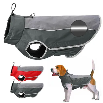 Buy Waterproof Pet Dog Puppy Vest Jacket Dogs Clothes Outdoor Rain Pet Coat • 9.99£