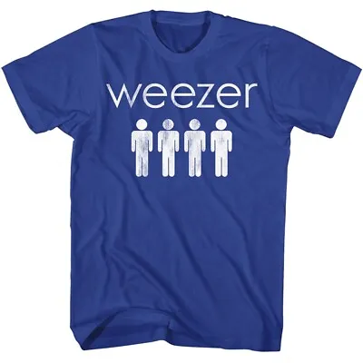 Buy Weezer 4 Dudes Men's T Shirt Rock Band Concert Music Merch • 39.89£