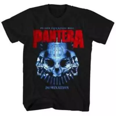 Buy PANTERA DOMINATION BLACK UNISEX SS TEE M (T-shirt) • 21.39£