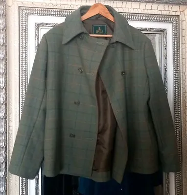 Buy HOUSE OF BRUAR Ladies Green Check Wool Collared Lined Countryside Jacket UK 18 • 109.99£