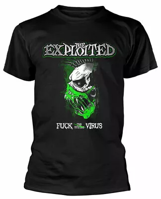 Buy The Exploited F*ck The Virus Black T-Shirt NEW OFFICIAL • 16.59£