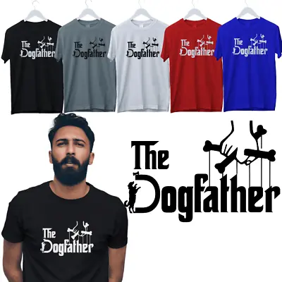 Buy The Dog Father Funny T-Shirt Dog Gift Dog Lover Godfather Parody GRANDAD Daddy • 7.99£
