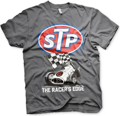 Buy STP Retro Racer T-Shirt Dark-Grey • 17.03£