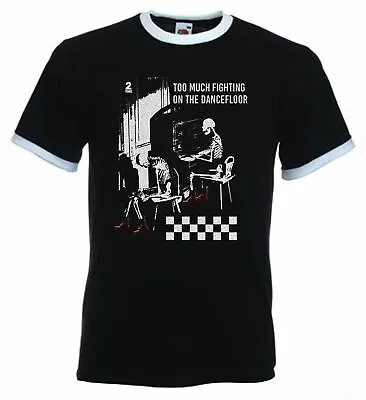 Buy Ghost Town Too Much Fighting The Specials Ska Ringer T-Shirt • 12.95£