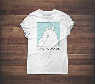 Buy Studio Ghibli Logo T-Shirt My Neighbour Totoro Ponyo Spirited Away Unisex Gift • 21.48£