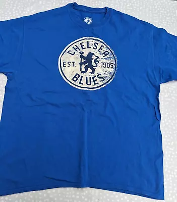 Buy Chelsea FC Mens T-Shirt OFFICIAL Football Gift - Size XL • 9£