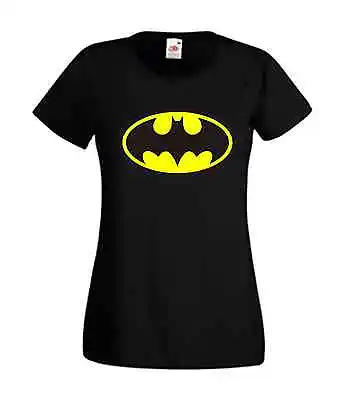 Buy Ms Batman T Shirt Dark Knight Batgirl Woman Superwoman DC Comics Bane Joker • 11.99£