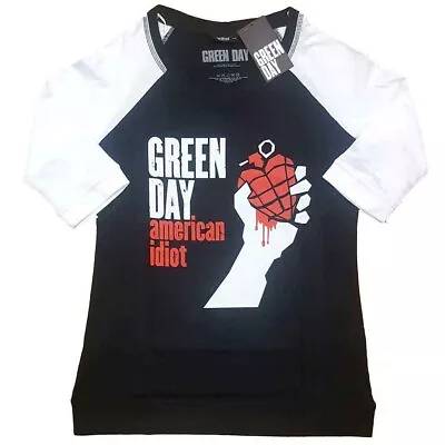 Buy Green Day - Ladies - X-Large - Raglan Sleeves Three Quarter Sleeves - I500z • 13.54£