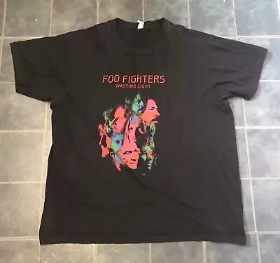 Buy Foo Fighters Men’s 2011 Tour T-shirt Large (22 Pit To Pit) Worn • 9.99£