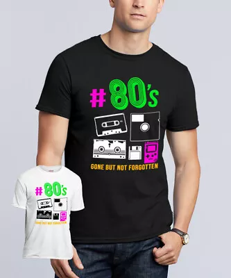 Buy Retro 80s T-Shirt Mens Womens Kids Made In The 1980's Adults Vintage I Love 90's • 9.98£