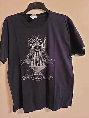 Buy Wacht Rhaeto Romance Art Shirt Size L Black Metal Mayhem Horna Sargeist Sinmara • 15£