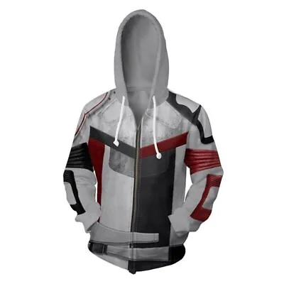 Buy Descendants 3 Carlos Hoodie Cosplay Jacket Full-Zip Sweatshirt Hooded Coat New# • 33.46£