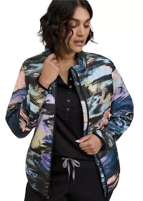 Buy Torrid Happy Camper Polyester Woven Lightweight Active Insulated Jacket NWT 4X • 33.78£