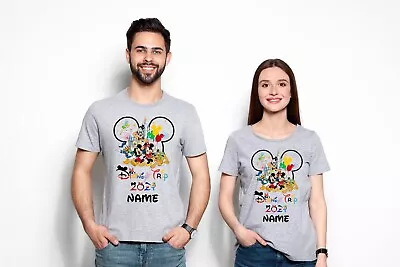 Buy Disneyland Family Matching T Shirts Personalised Colour T Shirts Any Name • 9.99£