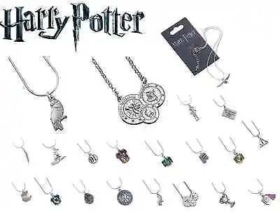 Buy Official Harry Potter Necklace Silver Plated Jewellery Charm Necklaces HP Gift • 6.95£