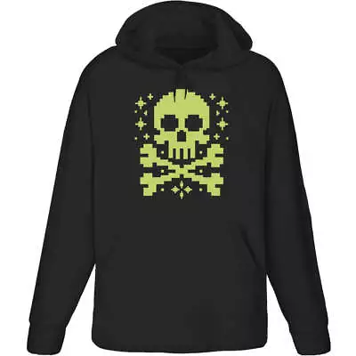Buy 'Pixel Skull' Adult Hoodie / Hooded Sweater (HO045663) • 24.99£