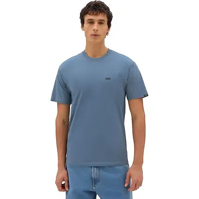 Buy Vans Left Chest Logo T Shirt - Blue Mirage • 18.95£