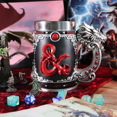 Buy Dungeons & Dragons Tankard Official D&D Gaming Merch TTRPG Fantasy Magic Gift • 49.99£
