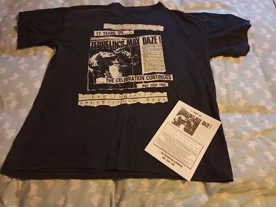Buy Led Zeppelin 1992 London May Daze Convention T-shirt & Flyer Original & Rare • 29.99£