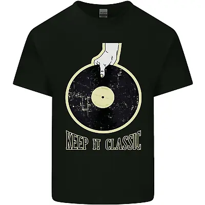 Buy Vinyl Records Keep It Classic DJ Decks Mens Cotton T-Shirt Tee Top • 8.75£