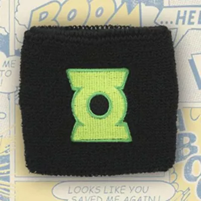Buy Official DC Comics Green Lantern Logo Sweatband • 7.50£