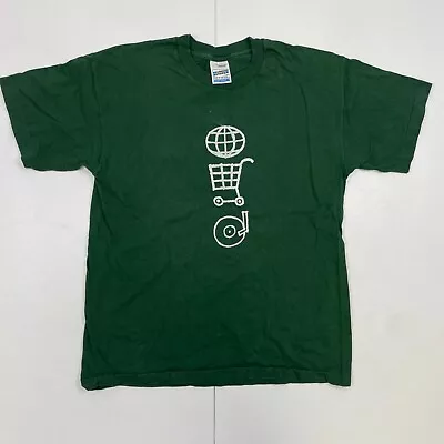 Buy U2 T-Shirt Large Green Mens 1997 Vintage Pop Mart Tour 97 Single Stich Band • 72.80£