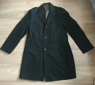 Buy Casual Smart Mens Black Colour Coat Jacket Size XL • 25£