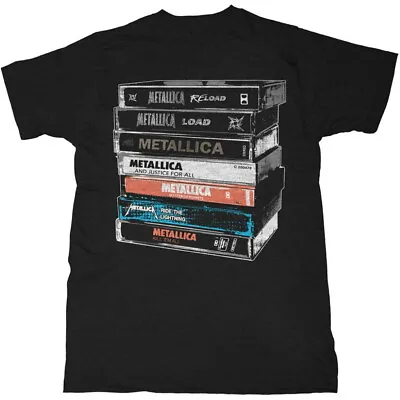 Buy Metallica Cassette Black T-Shirt NEW OFFICIAL • 16.39£