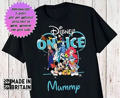 Buy Personalised Minnie Mickey Mouse Disney On Ice Show Family T-Shirts Top Tee V2 • 9.70£