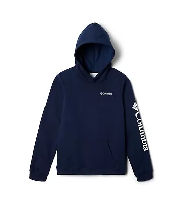 Buy Columbia Big Boys Trek Hoodie Sweatshirt Size-M (10-12) Color-Blue • 23.62£