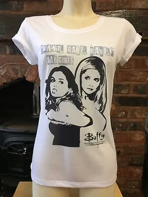 Buy Buffy & Faith T-shirt - Mens & Women's Sizes S-XXL Vampire Slayer Eliza Dushku  • 15.99£