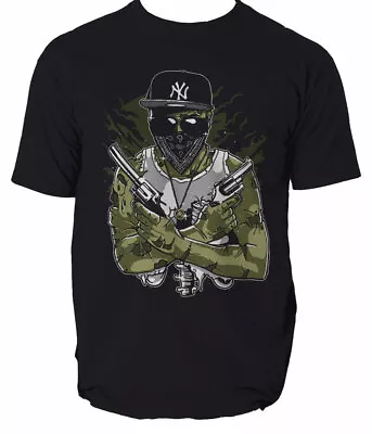 Buy Gangsta Zombie Mens T Shirt S-3XL  • 14.99£