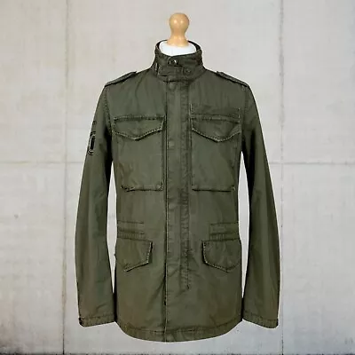 Buy Pretty Green M65 Northern Soul Field Jacket In Khaki Size Small • 65£