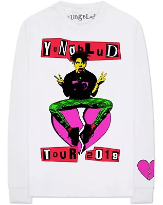 Buy Yungblud Tour 2019 White Long Sleeve Shirt NEW OFFICIAL • 21.19£