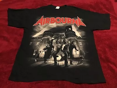 Buy Airbourne - Original Official ‘Runnin’ Wild’ T-Shirt Large 2007 • 24.99£