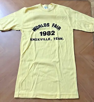 Buy Vintage Authentic 1982 World’s Fair Knoxville, TN T-Shirt Size M (Never Worn) • 11.37£