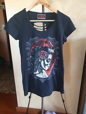Buy Jawbreaker Womens Rock Dame Goth T-shirt Sz M • 33.08£