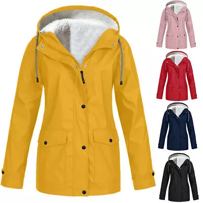 Buy Womens Ladies Winter Warm Parka Coat Fashion Hooded Jacket With Faux Fur • 19.99£