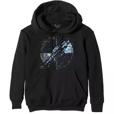 Buy Pink Floyd Unisex Pullover Hoodie: Machine Greeting Blue OFFICIAL NEW  • 35.78£